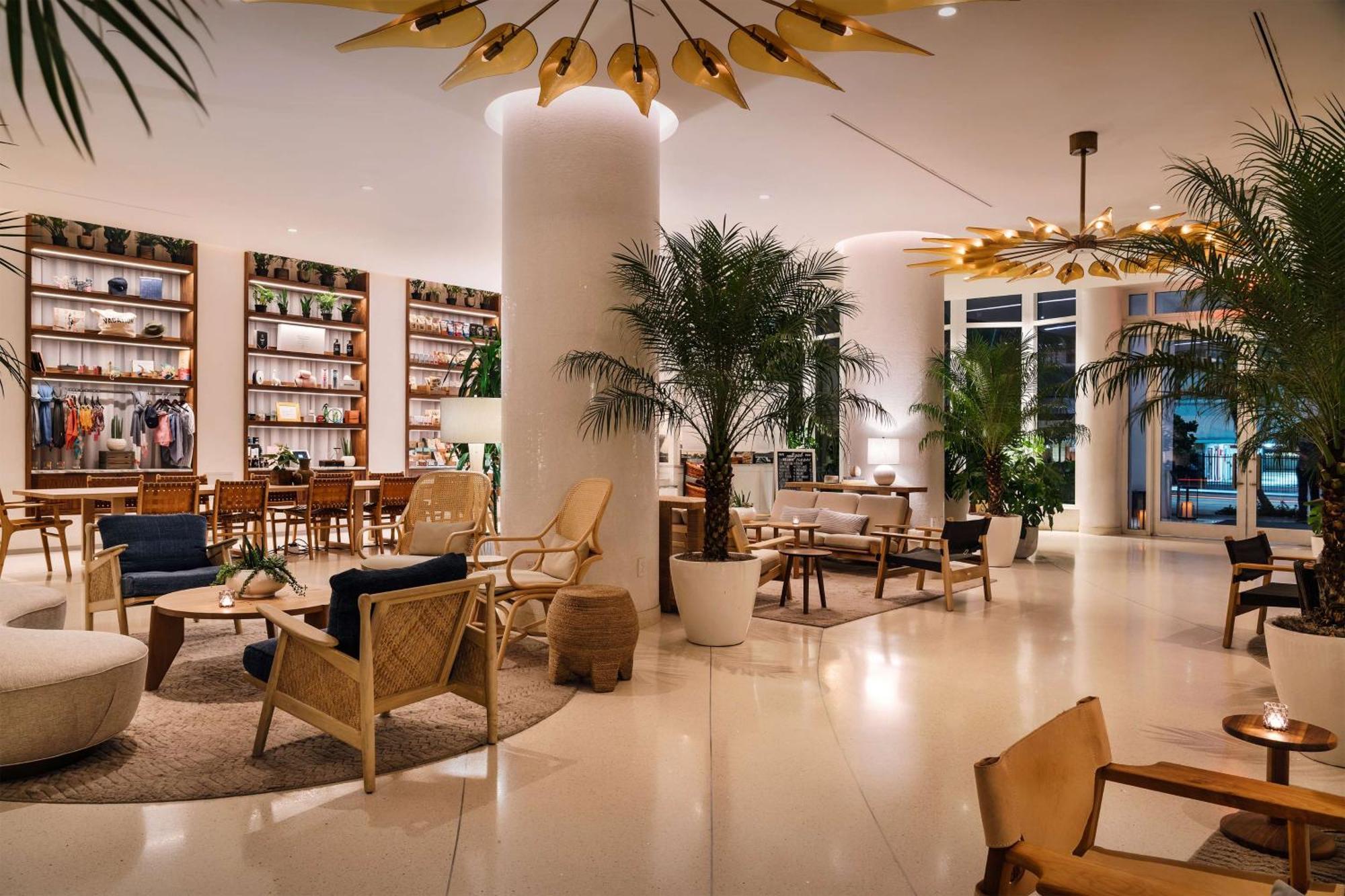 Nautilus Sonesta Майами-Бич Экстерьер фото The lobby of the 1 Hotel South Beach